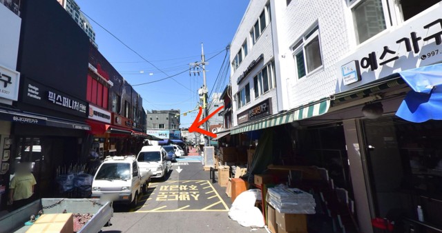 '해녀' 횟집 옆 '신당이스냅' 매장으로 IN